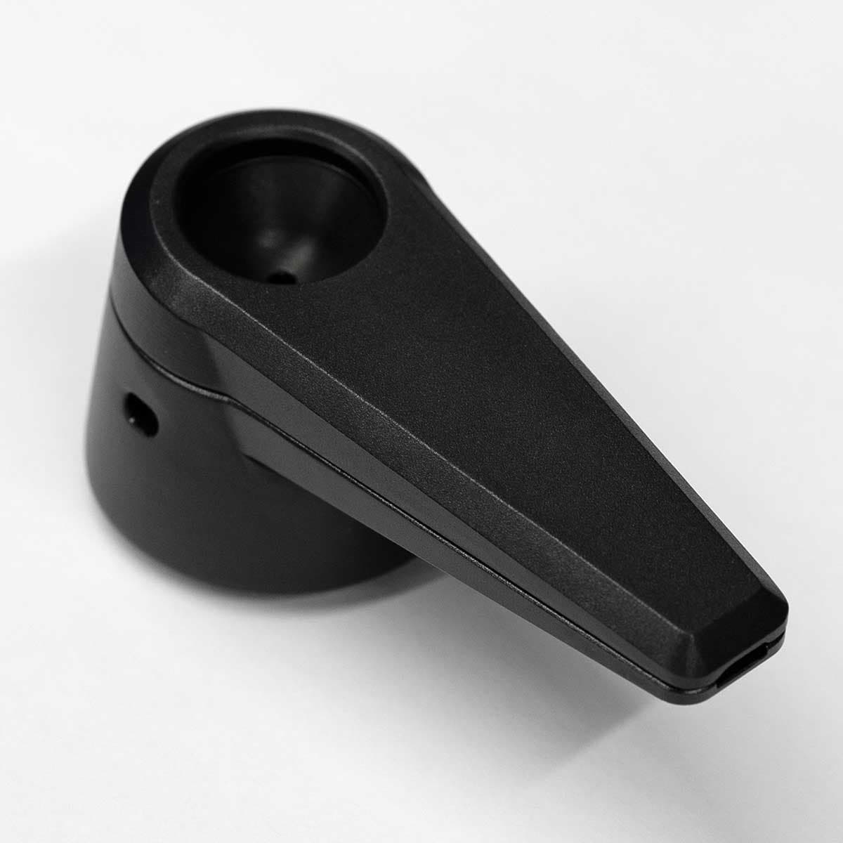Bowlr Lit premium aluminum smoking pipe front view